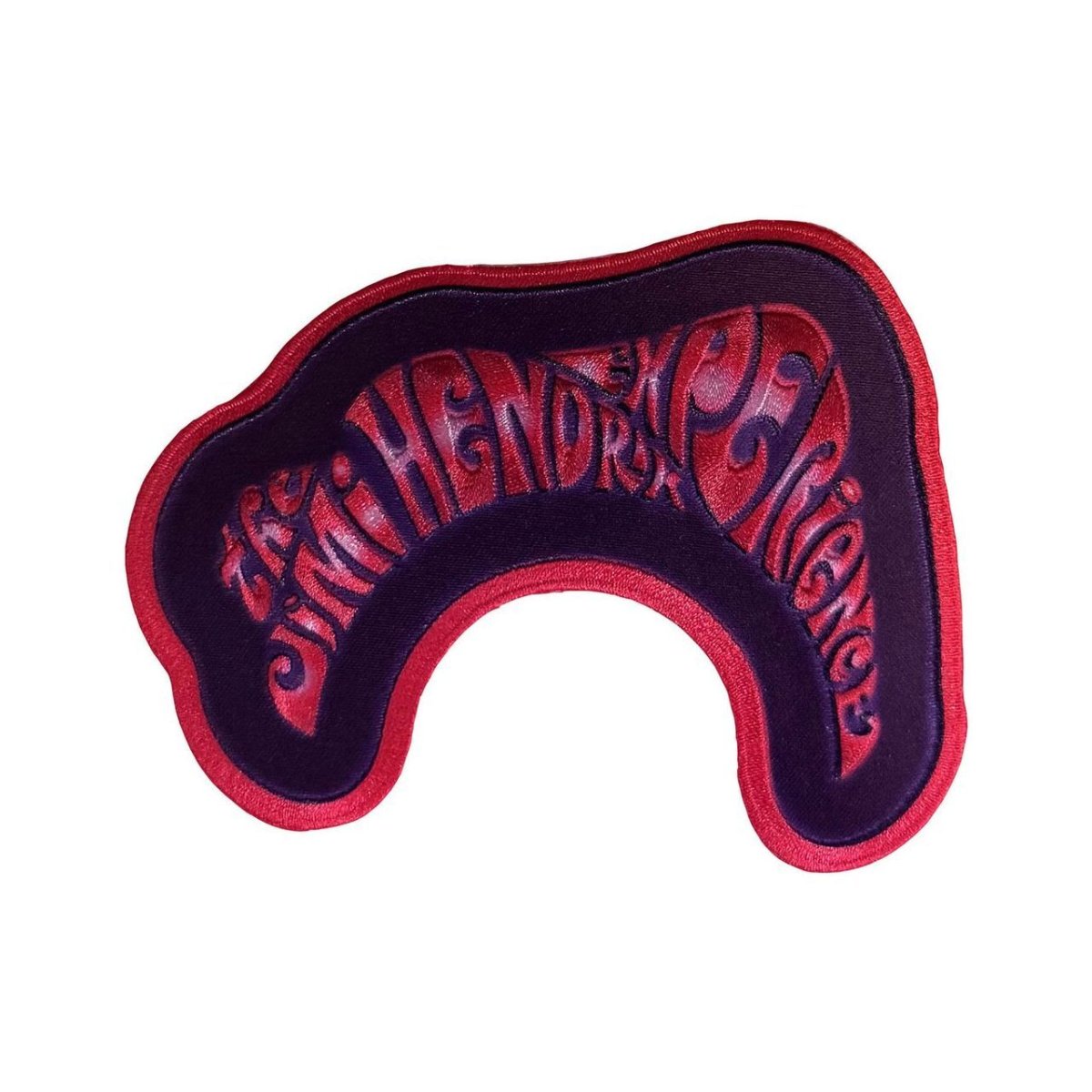 画像1: Jimi Hendrix アイロンパッチ／ワッペン ジミ・ヘンドリックス Swirl Logo (1)
