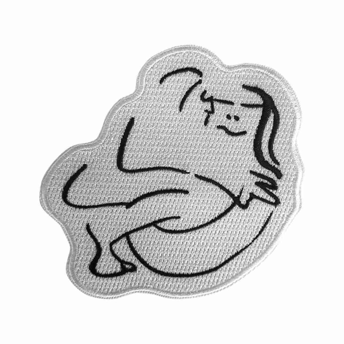 画像1: John Lennon アイロンパッチ／ワッペン ジョン・レノン Cuddle (1)