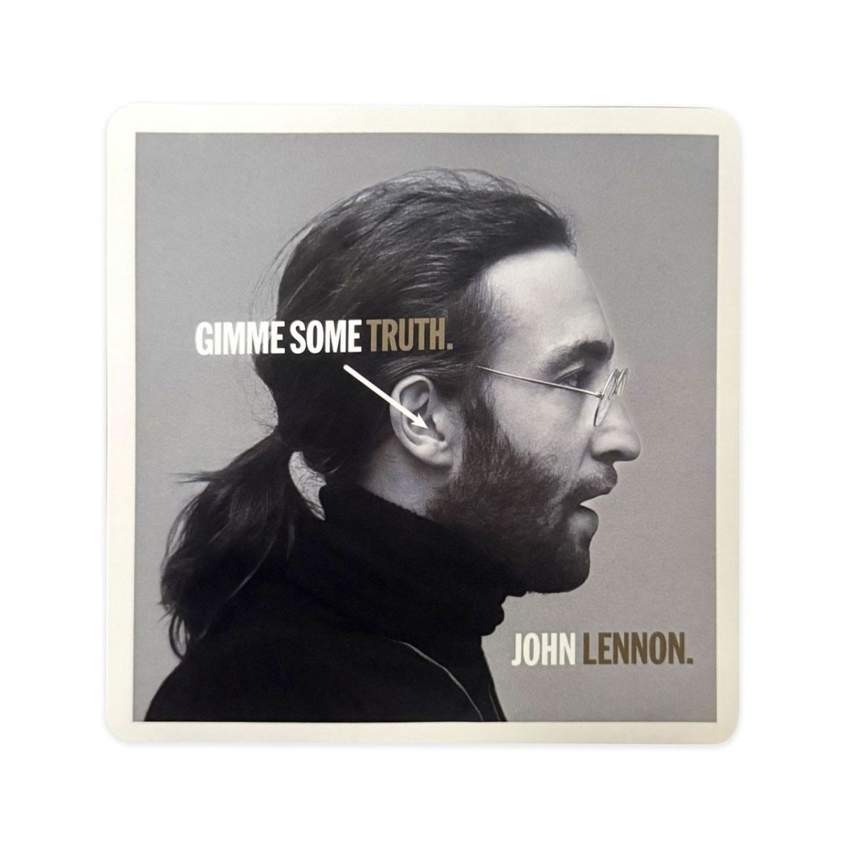 画像1: John Lennon ステッカー ジョン・レノン Truth Album (1)