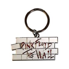 画像1: Pink Floyd メタルキーリング キーホルダー ピンク・フロイド Wall Logo (1)