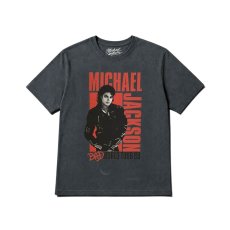 画像1: Michael Jackson Tシャツ マイケル・ジャクソン Bad World Tour 1988 [Back Print] (1)