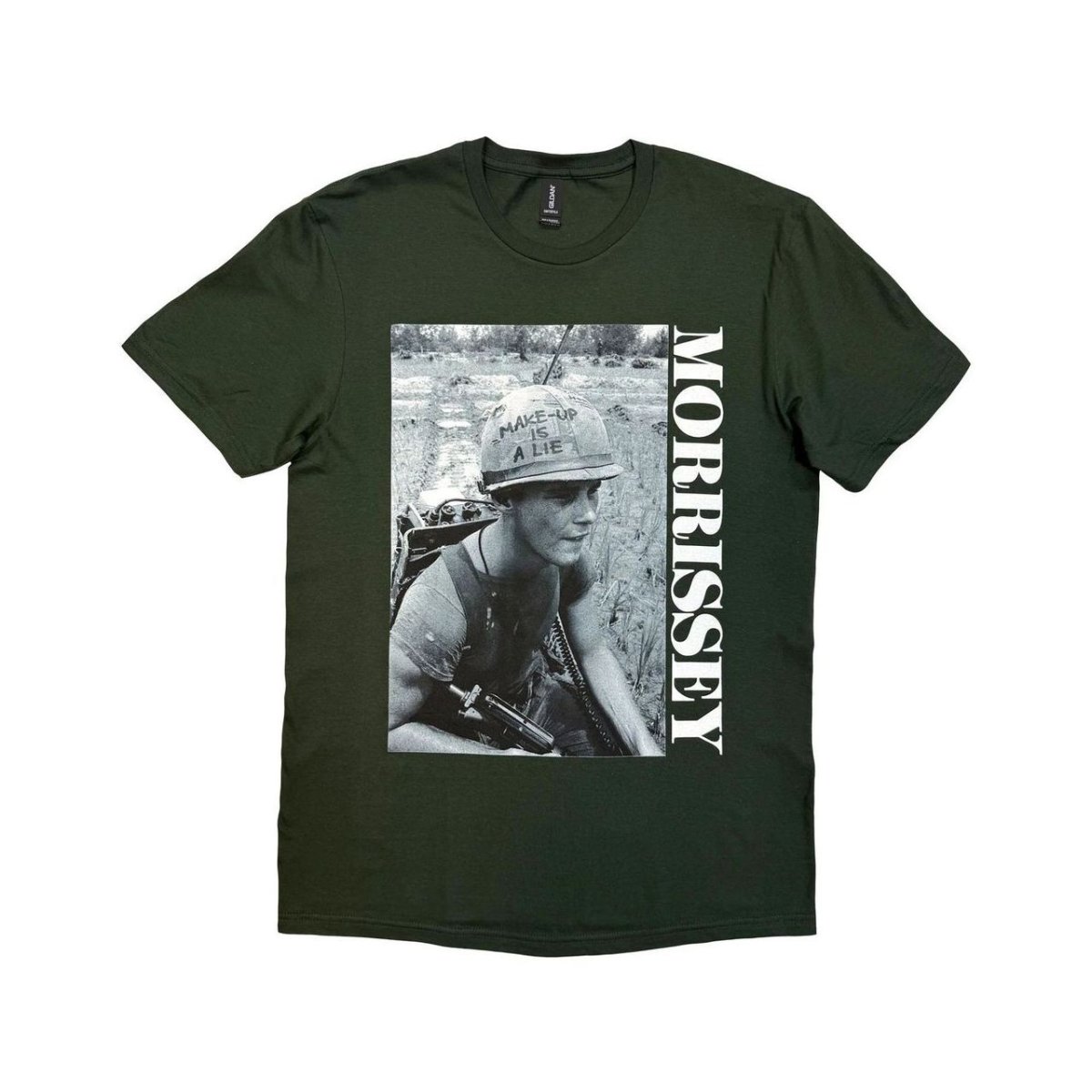 画像1: Morrissey Tシャツ モリッシー Make Up Is A Lie (1)