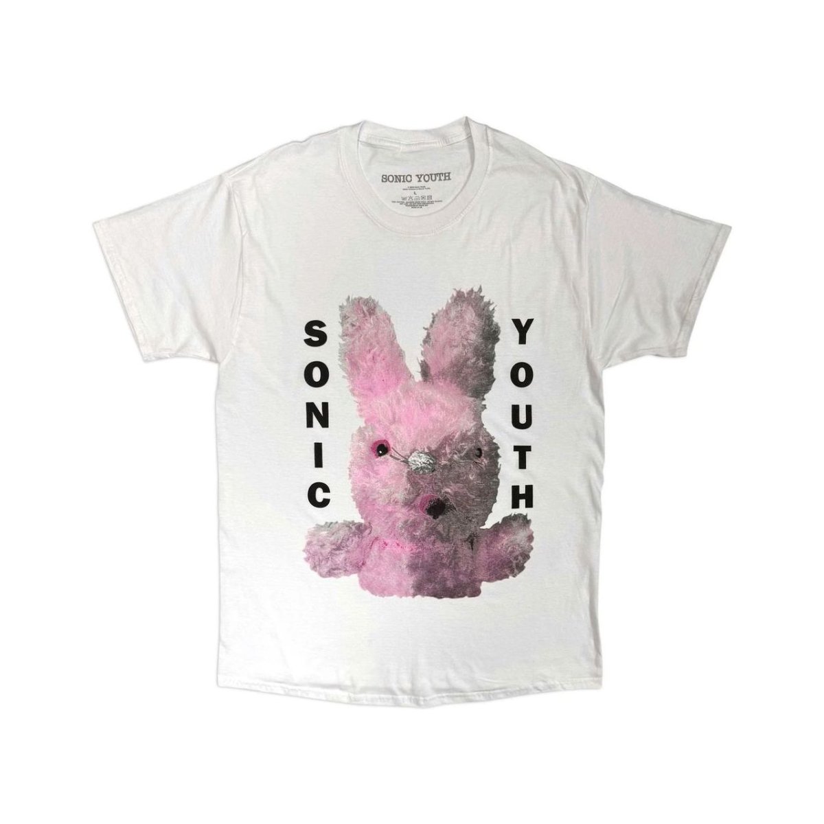 画像1: Sonic Youth バンドTシャツ ソニック・ユース Dirty Bunny WHITE (1)
