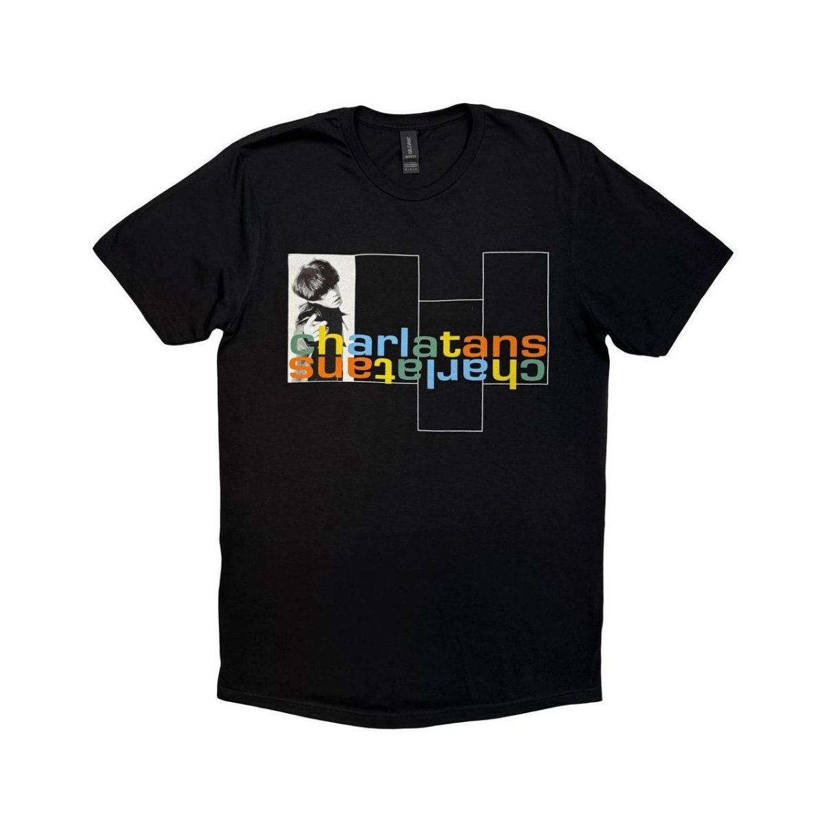 画像1: The Charlatans バンドTシャツ ザ・シャーラタンズ Rectangles (1)