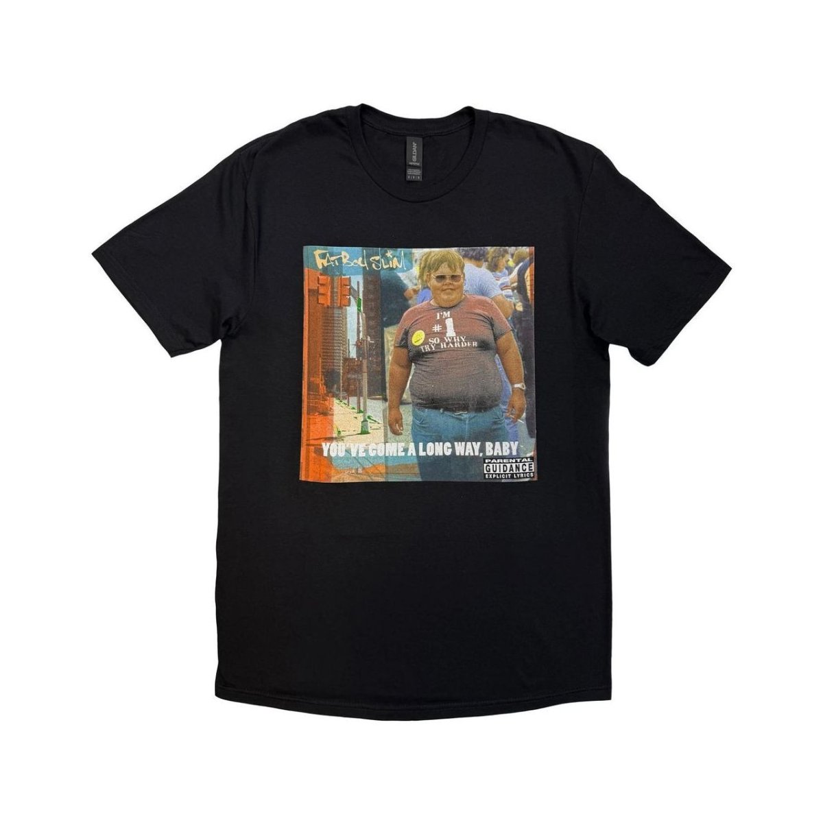 画像1: Fatboy Slim Tシャツ ファットボーイ・スリム You've Come A Long Way Baby (1)