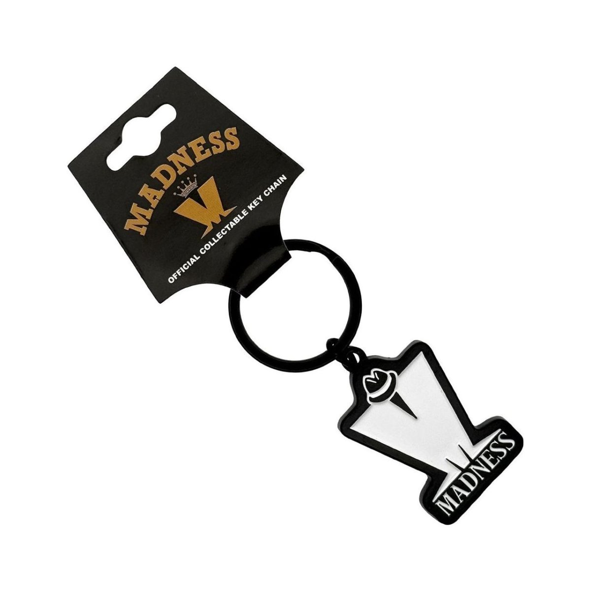 画像1: Madness メタルキーリング キーホルダー マッドネス M Logo (1)