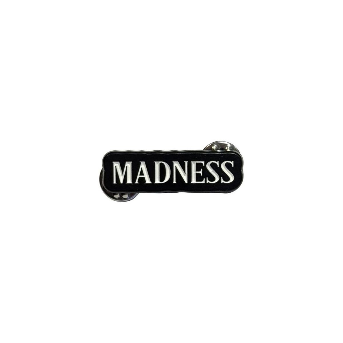 画像1: Madness メタルピンバッジ マッドネス Text Logo (1)