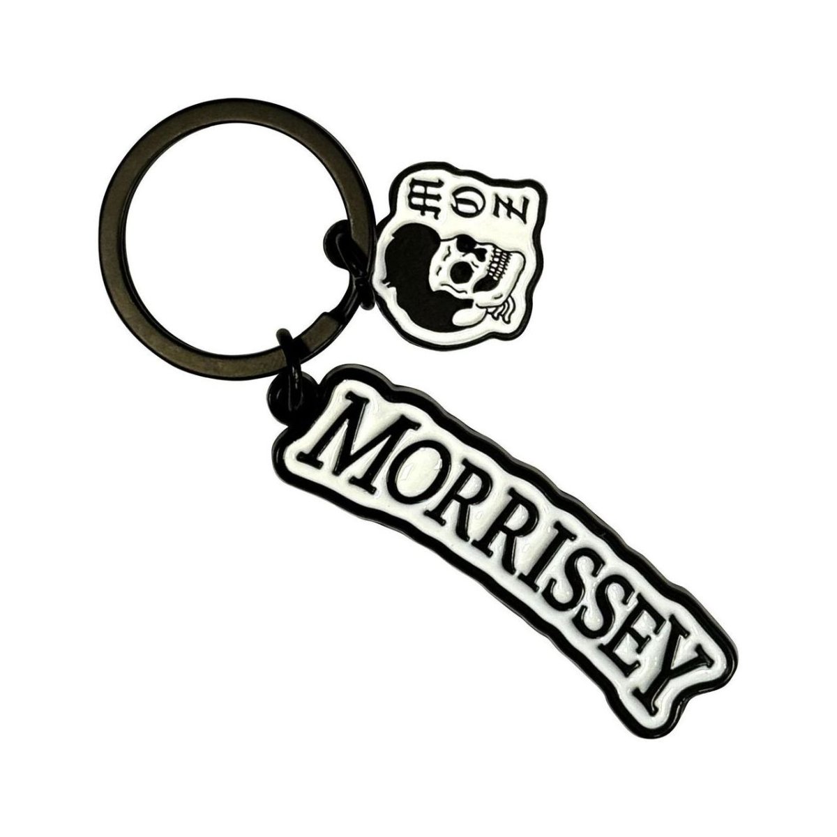 画像1: Morrissey メタルキーリング キーホルダー モリッシー Text Logo Charm (1)
