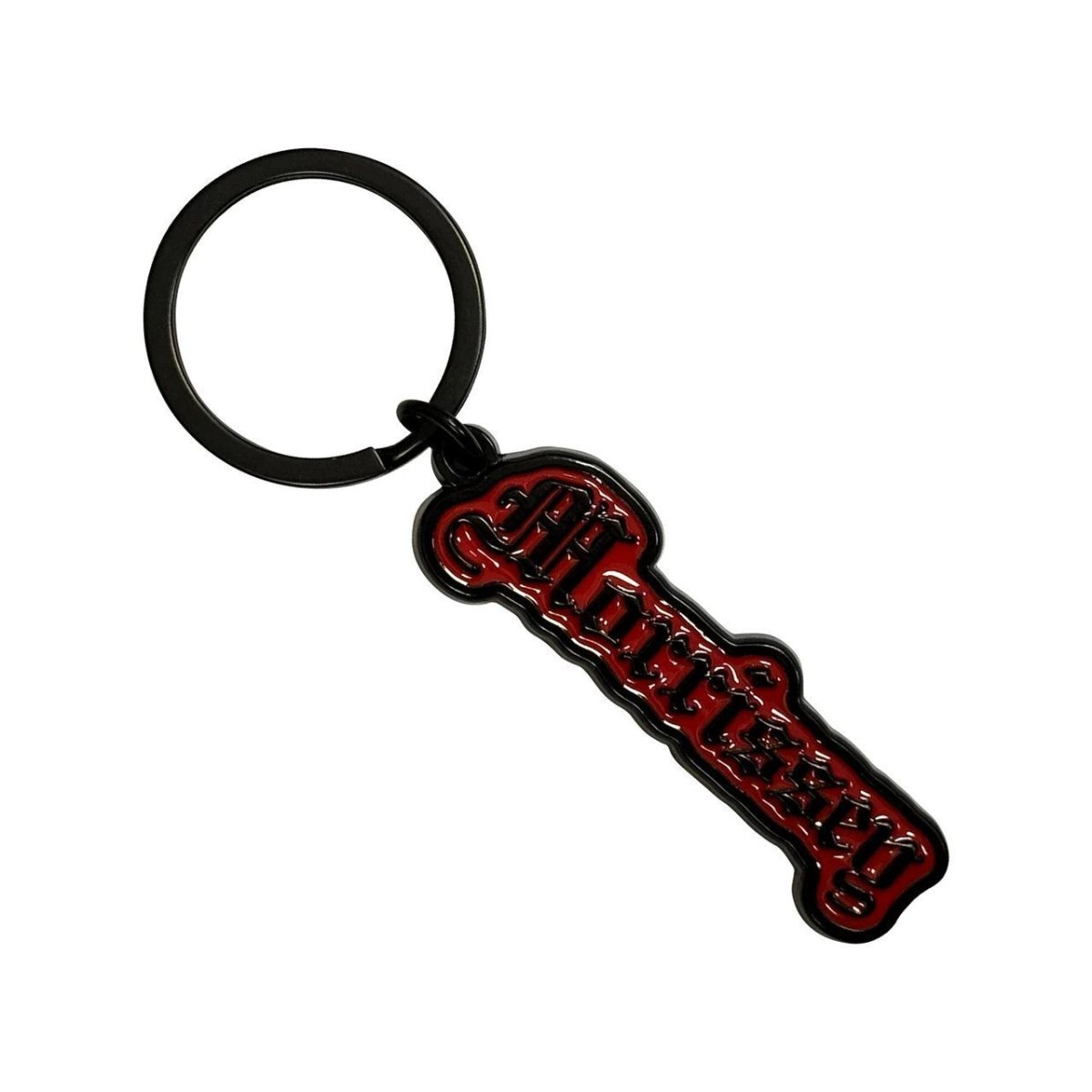 画像1: Morrissey メタルキーリング キーホルダー モリッシー Logo On Red (1)