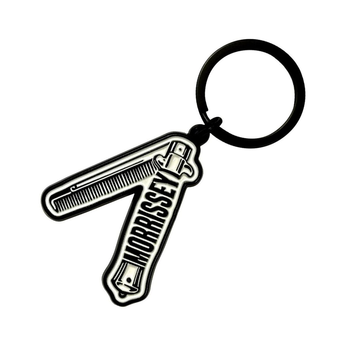 画像1: Morrissey メタルキーリング キーホルダー モリッシー Comb (1)