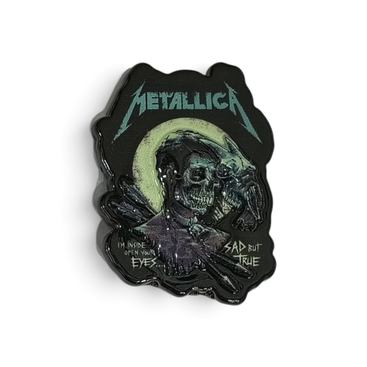 画像1: Metallica メタルピンバッジ メタリカ Sad But True (1)