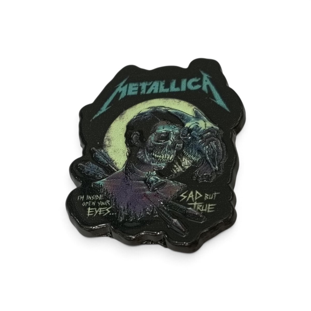 画像2: Metallica メタルピンバッジ メタリカ Sad But True (2)