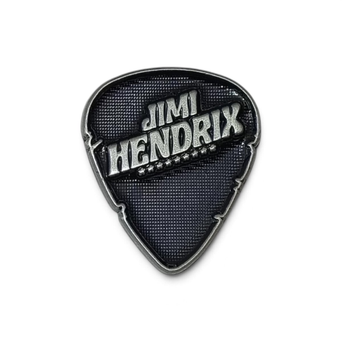 画像1: Jimi Hendrix メタルピンバッジ ジミ・ヘンドリックス Plectrum (1)