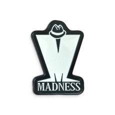 画像1: Madness メタルピンバッジ マッドネス M Logo (1)