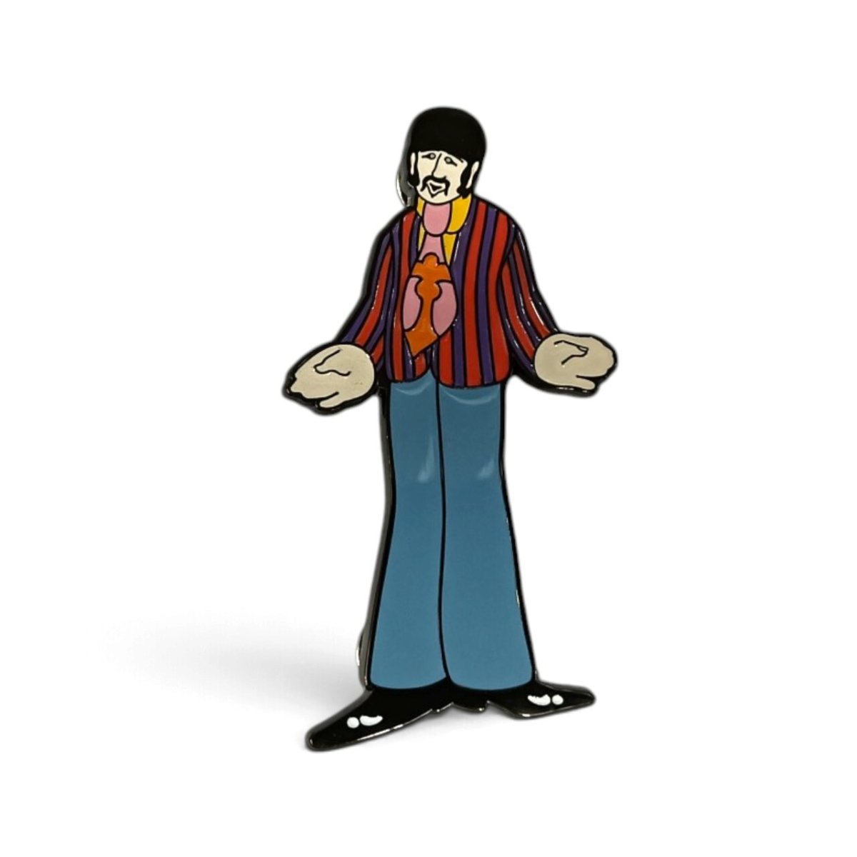 画像1: The Beatles メタルピンバッジ ザ・ビートルズ Sub Ringo LARGE (1)