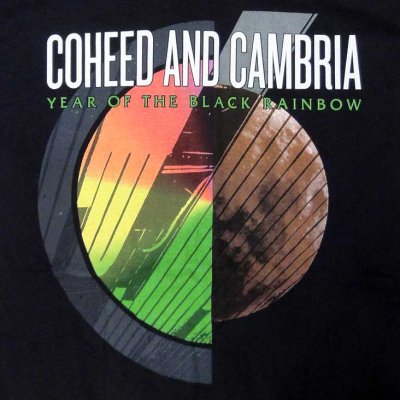 画像1: Coheed And Cambria コヒード＆カンブリア Black Rainbow Tシャツ＜セール特価商品＞