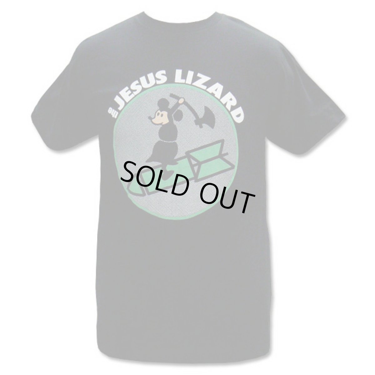 画像1: Jesus Lizard ジーザス・リザード Mickey Tシャツ (1)