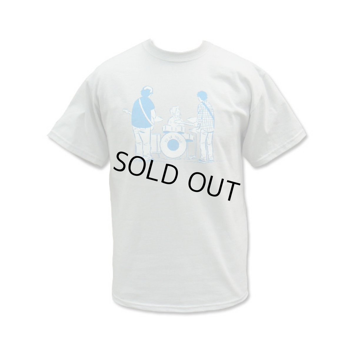 画像1: Yo La Tengo ヨ・ラ・テンゴ Cartoon Band Tシャツ (1)