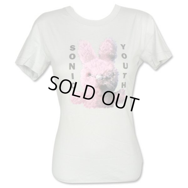 画像1: Sonic Youth ソニック・ユース Dirty Bunny レディースTシャツ (1)