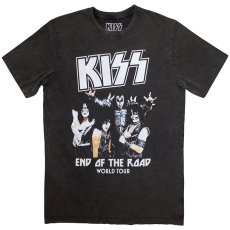 画像1: KISS バンドTシャツ キッス End Of The Road World Tour STONE WASH (1)