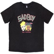 画像1: Machine Gun Kelly バンドTシャツ マシン・ガン・ケリー Sad Boy STONE WASH (1)