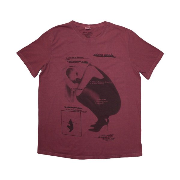 画像1: Ariana Grande バンドTシャツ アリアナ・グランデ BEternal Sunshine Tracklist (1)