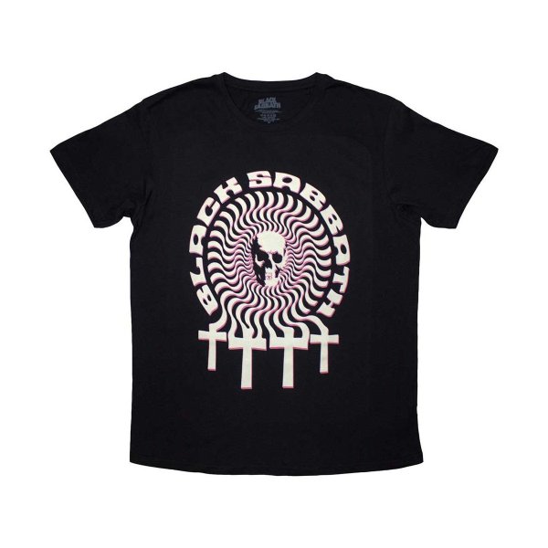画像1: Black Sabbath バンドTシャツ ブラック・サバス Hypnotic Skull (1)