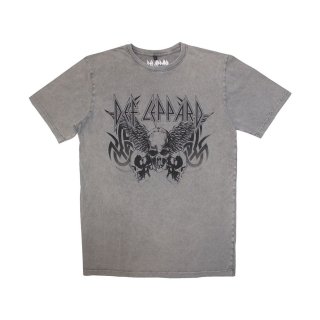 DEF LEPPARD Higns Dry バンドTシャツボロ 黒 デフレパード