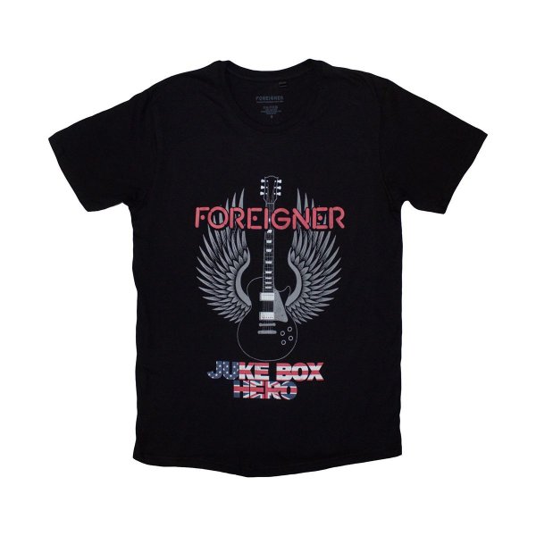 画像1: Foreigner バンドTシャツ フォーリナー Juke Box Hero (1)