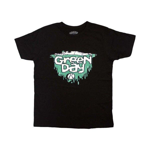 画像1: Green Day バンドTシャツ グリーン・デイ Sad Smiley (1)