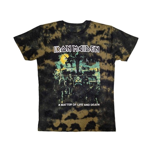 画像1: Iron Maiden バンドTシャツ アイアン・メイデン A Matter Of Life & Death (1)