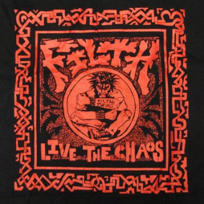 画像1: Filth フィルス Live The Chaos Tシャツ＜セール特価商品＞