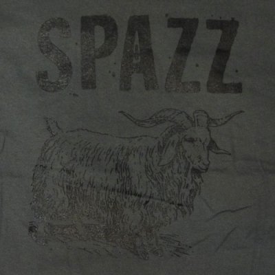 画像1: Spazz スパッズ Goat CHARCOAL Tシャツ (Mサイズ)