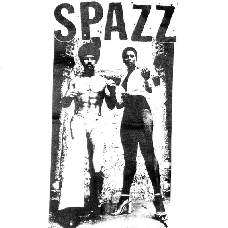 画像1: Spazz スパッズ Afro WHITE Tシャツ<セール特価商品>