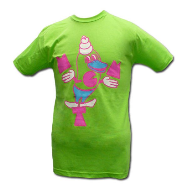 画像1: MGMT Green Soft Serve Tシャツ＜セール特価商品＞ (1)