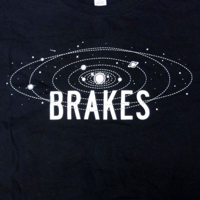 画像1: Brakes ブレイクス - Spaceship Tシャツ (S)＜セール特価商品＞