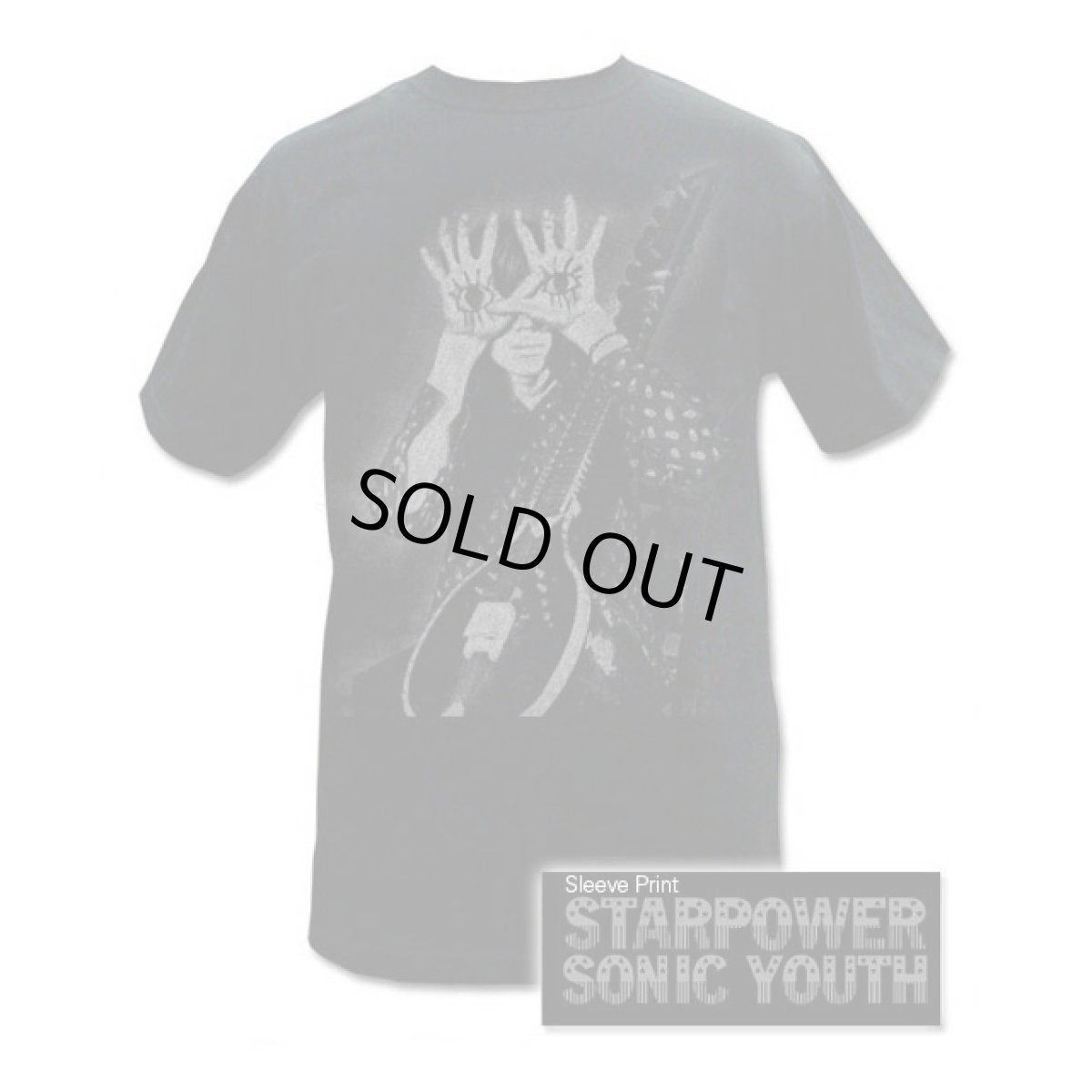 画像1: Sonic Youth ソニック・ユース Starpower Tシャツ (1)
