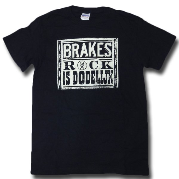 画像1: Brakes ブレイクス - Rock Is Dodelijk Tシャツ (S)＜セール特価商品＞ (1)