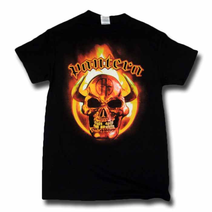Pantera パンテラ Skull Tシャツ (Sサイズ) - バンドTシャツの通販ショップ『Tee-Merch!』