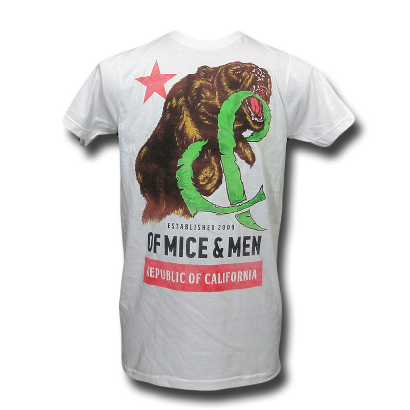 Of Mice /& Men-Beer Label-Official Mens T Shirt