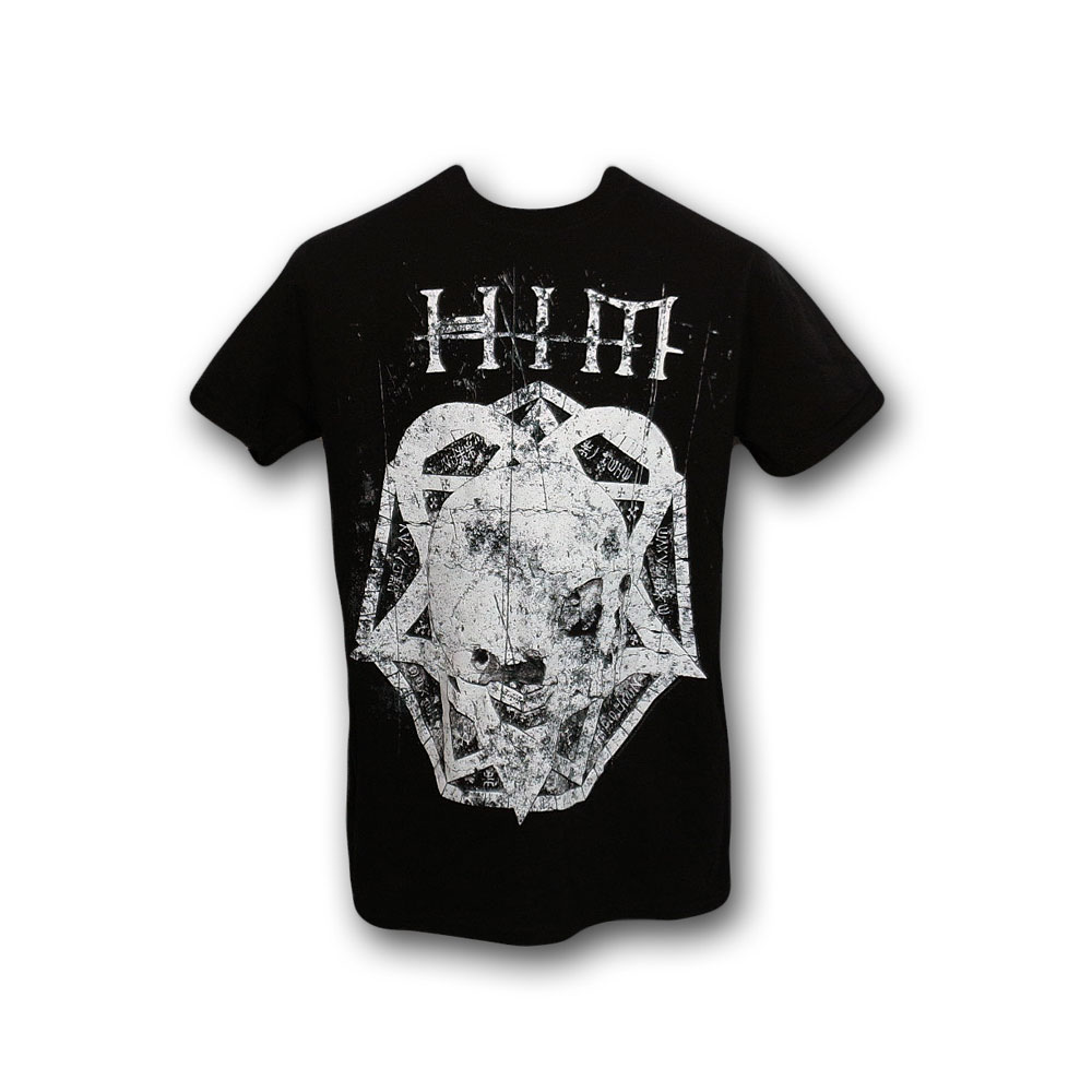 Him バンドtシャツ ヒム Skullgram バンドtシャツの通販ショップ Tee Merch