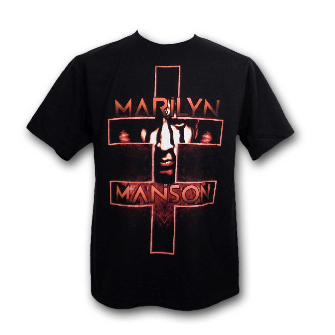 Marilyn Manson Tシャツ マリリン・マンソン Double Cross - バンドTシャツの通販ショップ『Tee-Merch!』