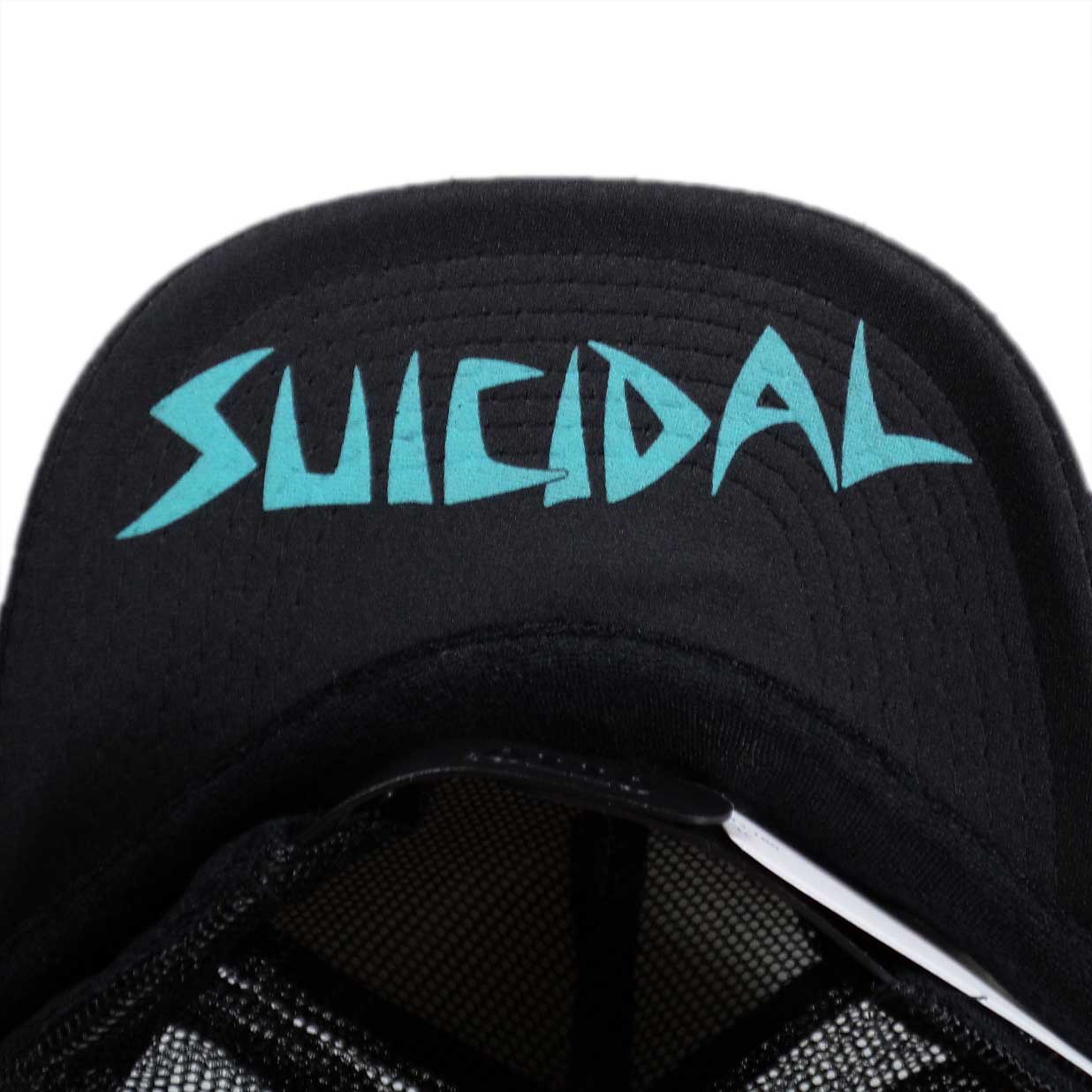 Suicidal Tendencies スナップバックキャップ スイサイダル・テンデンシーズ Logo Flip Up Hat FLUO ACQUA                                        [61082968]