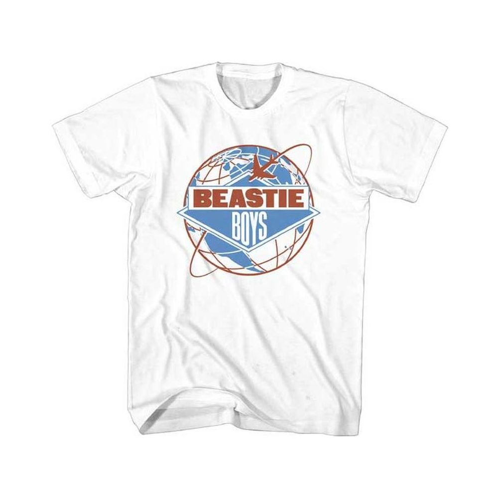 Beastie Boys Tシャツ ビースティ・ボーイズ Around The World WHITE - バンドTシャツの通販ショップ