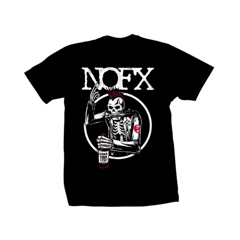 NOFX バンドTシャツ ノーエフエックス Old Skull - バンドTシャツの