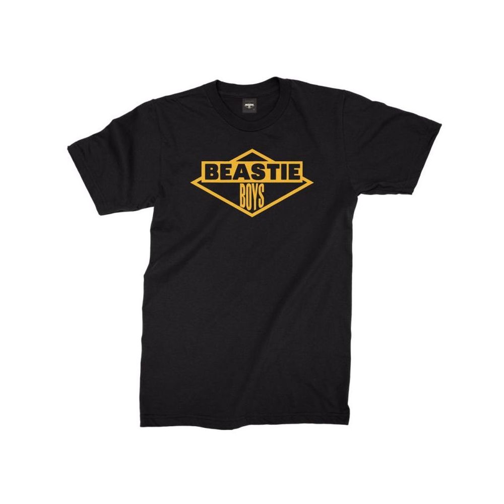 Beastie Boys Tシャツ ビースティ・ボーイズ Logo BLACK - バンドTシャツの通販ショップ『Tee-Merch!』