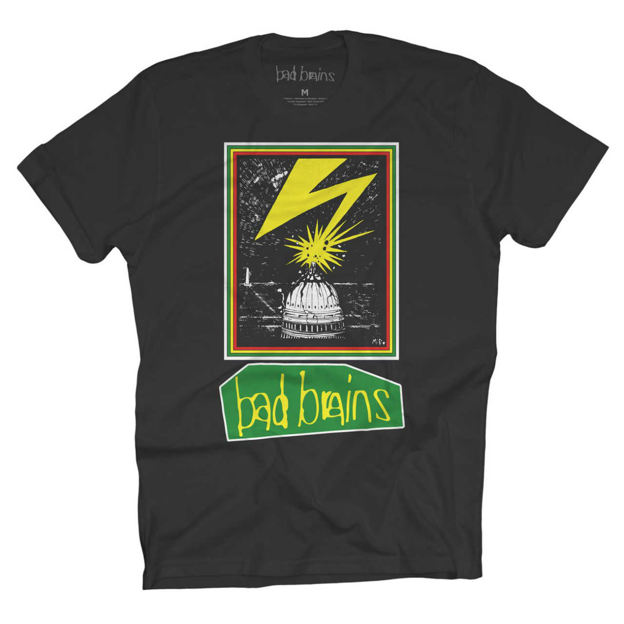 Bad Brains バンドTシャツ バッド・ブレインズ '89 Tour - バンドTシャツの通販ショップ『Tee-Merch!』