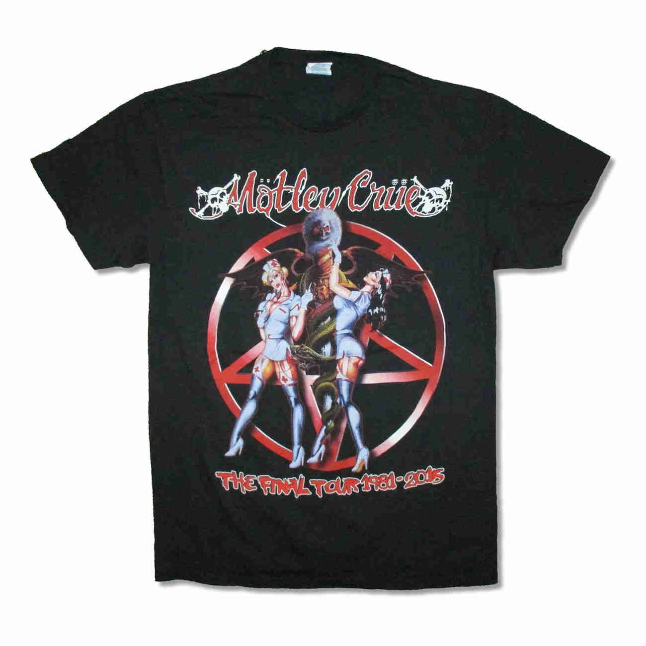 Motley Crue バンドTシャツ モトリー・クルー Final Tour 2015 - バンドTシャツの通販ショップ『Tee-Merch!』