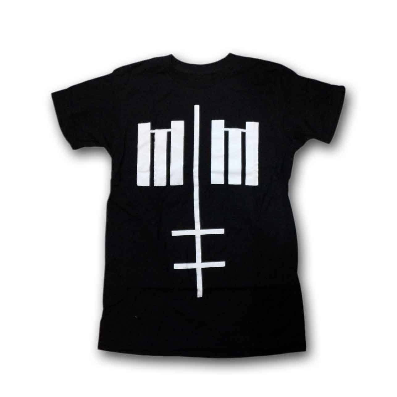 Marilyn Manson バンドTシャツ マリリン・マンソン Cross White - バンドTシャツの通販ショップ『Tee-Merch!』