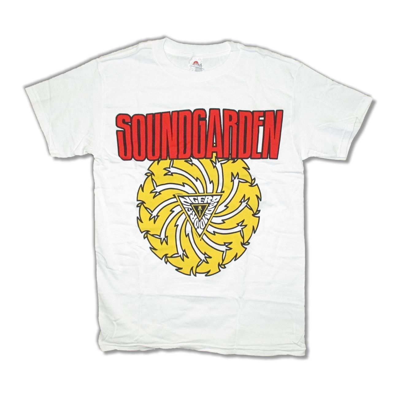Soundgarden バンドTシャツ サウンドガーデン Badmotorfinger WHITE ...